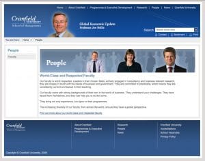 Cranfield website
